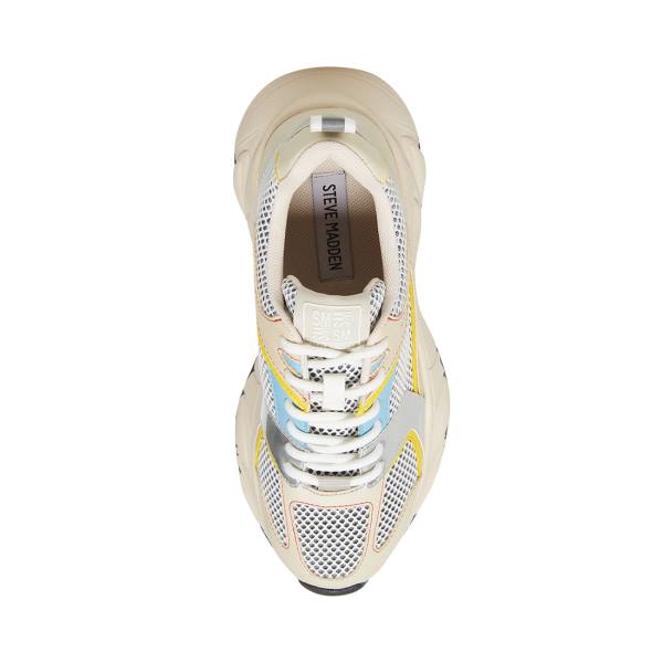 Steve Madden Issac Women's Sneakers White Multicolor | SM-907MR