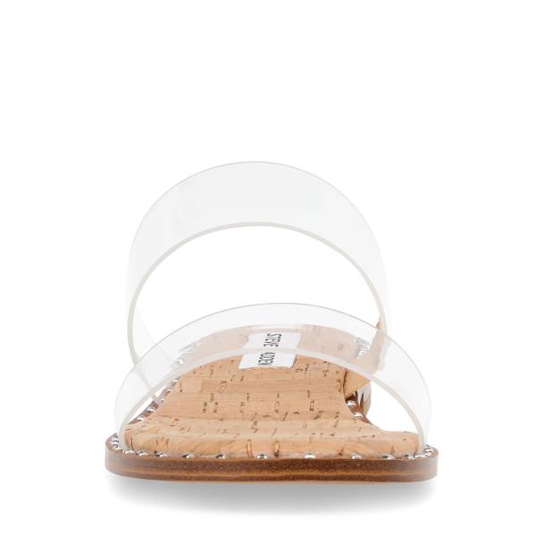 Steve Madden Ivara Women's Sandals Clear | SM-410MN