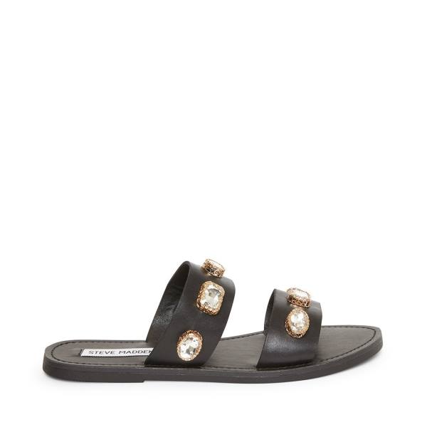 Steve Madden Jace Women\'s Sandals Black Multicolor | SM-316LT