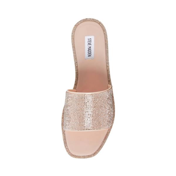 Steve Madden Jacelyn Tan Women's Sandals Beige | SM-451OX