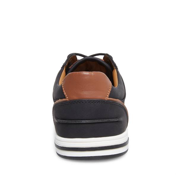 Steve Madden Jalen Men's Sneakers Black | SM-809UR