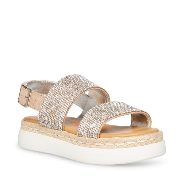 Steve Madden Jaliana Kids' Sandals Diamond | SM-436NL