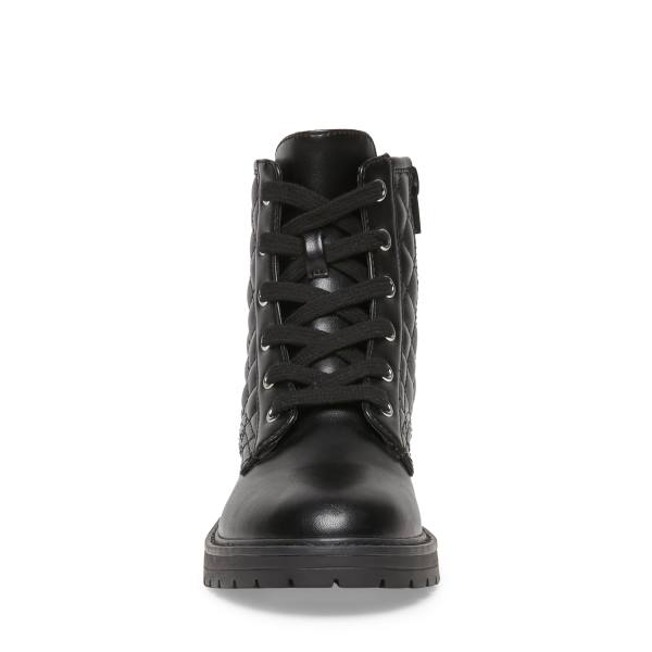 Steve Madden Jbettyy Kids' Booties Black | SM-914NC