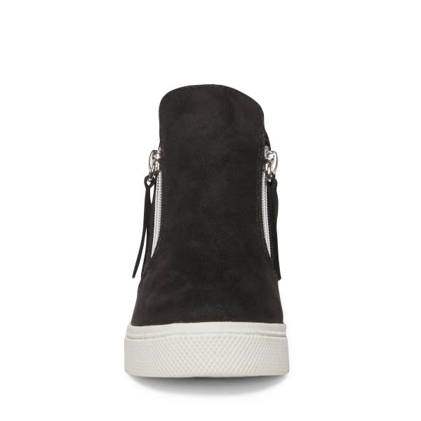 Steve Madden Jcaliber Kids' Sneakers Black | SM-654RE