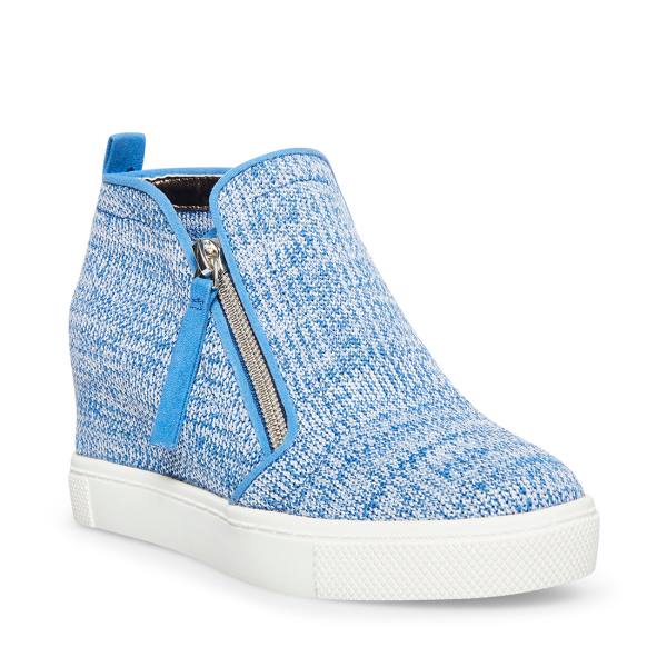 Steve Madden Jcaliber Kids' Sneakers Blue | SM-506NR