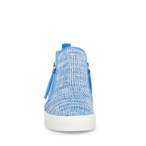 Steve Madden Jcaliber Kids' Sneakers Blue | SM-506NR