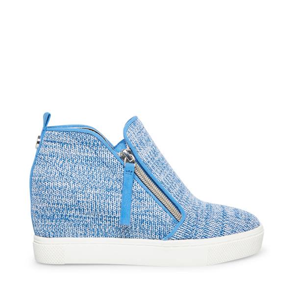 Steve Madden Jcaliber Kids\' Sneakers Blue | SM-506NR