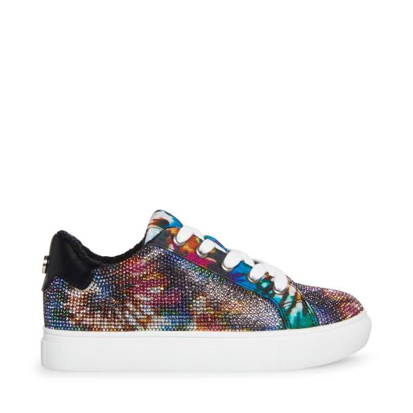 Steve Madden Jceecee Bright Kids\' Sneakers Light Multicolor | SM-856XU