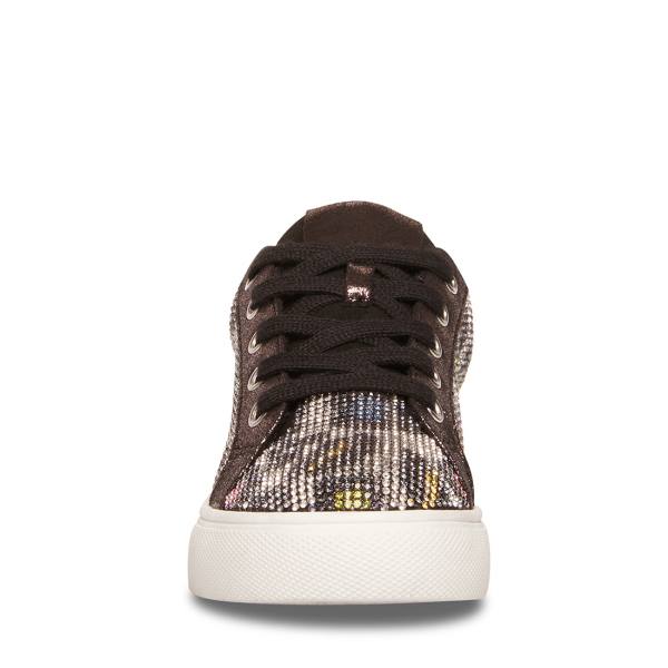 Steve Madden Jceecee Kids' Sneakers Black Multicolor | SM-026KO