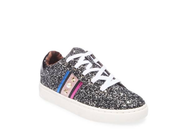 Steve Madden Jdannie Pewter Kids' Sneakers Blue Grey Multicolor | SM-142HX