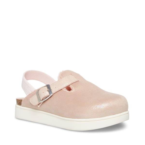 Steve Madden Jfade Blush Kids' Slippers Pink | SM-726MB