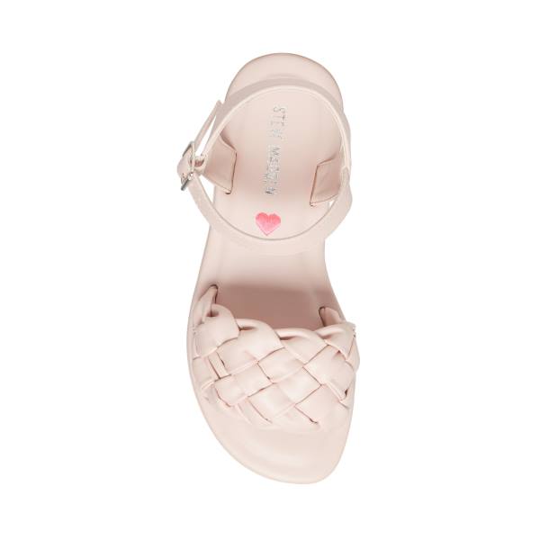 Steve Madden Jkarina Blush Kids' Sandals Pink | SM-549BL