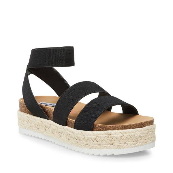 Steve Madden Jkimmie Kids' Sandals Black | SM-912GS