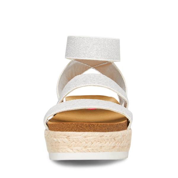 Steve Madden Jkimmie Kids' Sandals White | SM-809HC