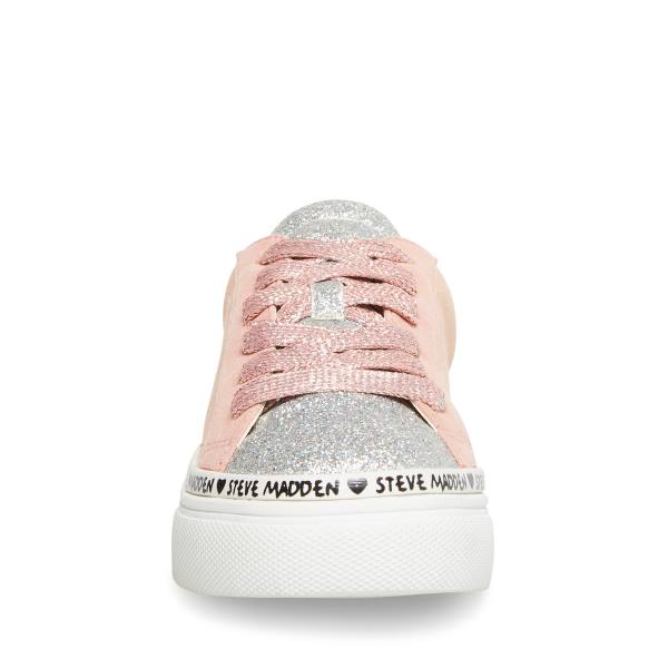 Steve Madden Jloyal Blush Kids' Sneakers Pink | SM-480RF