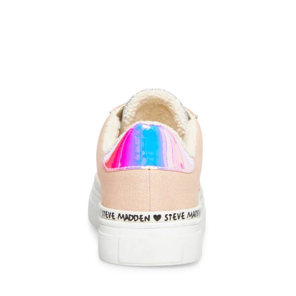 Steve Madden Jloyal Blush Kids' Sneakers Pink | SM-480RF