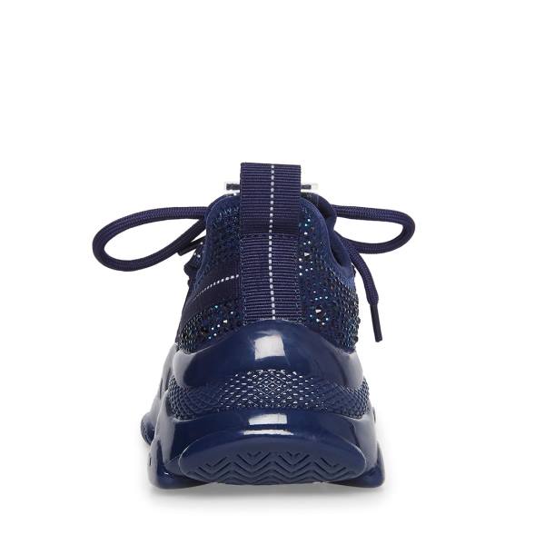 Steve Madden Jmaxima Kids' Sneakers Navy | SM-913HB