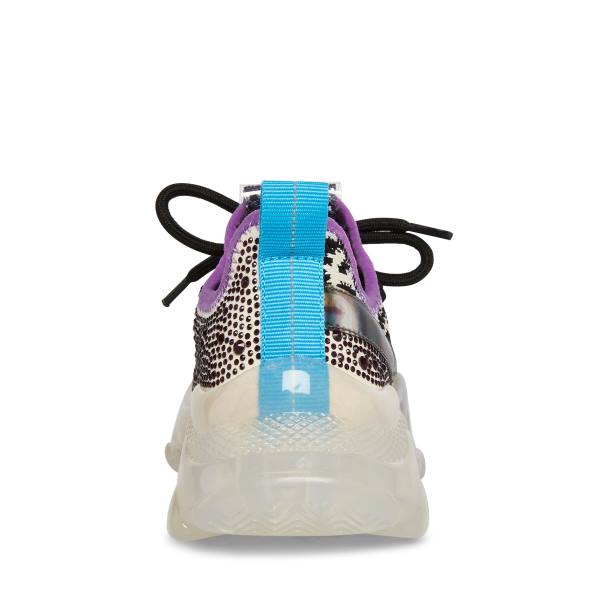 Steve Madden Jmaxima Leopard Kids' Sneakers Leopard Multicolor | SM-753TL