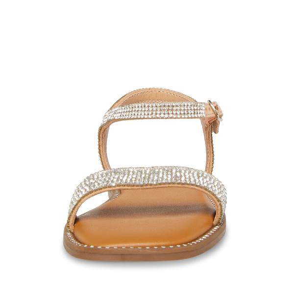 Steve Madden Jnishar Kids' Sandals Silver | SM-815PJ