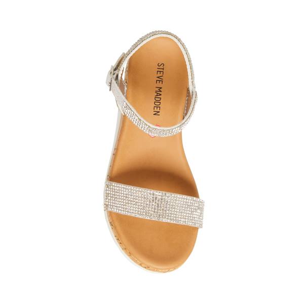 Steve Madden Jroslita Kids' Sandals Diamond | SM-102VI