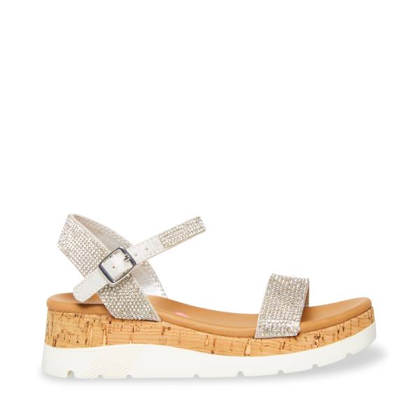 Steve Madden Jroslita Kids\' Sandals Diamond | SM-102VI