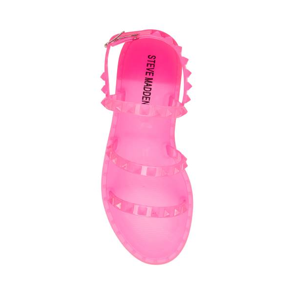 Steve Madden Jtravelj Kids' Sandals Pink | SM-801YI