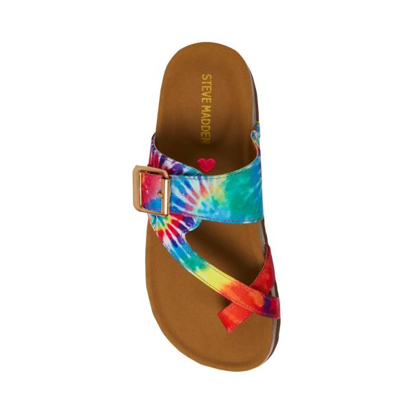 Steve Madden Jwaive Kids' Sandals Multicolor | SM-574AO