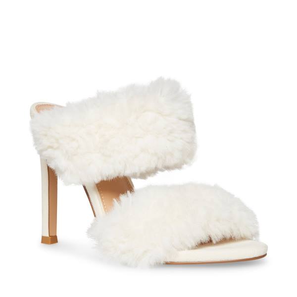 Steve Madden Kaila Bone Women's Heels Beige | SM-948TG