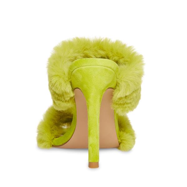 Steve Madden Kaila Lime Women's Heels Light Green | SM-743FT