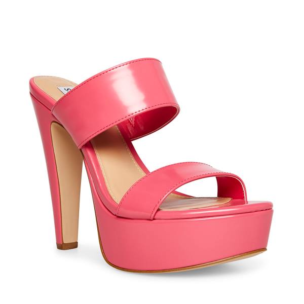 Steve Madden Kathryn Women's Heels Pink | SM-283SZ