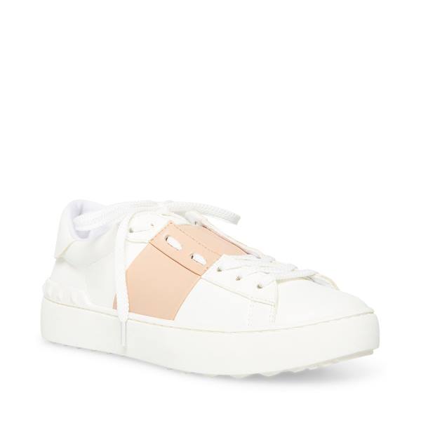 Steve Madden Keaton Blush Women's Sneakers Pink Multicolor | SM-743WD