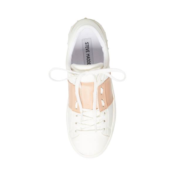 Steve Madden Keaton Blush Women's Sneakers Pink Multicolor | SM-743WD