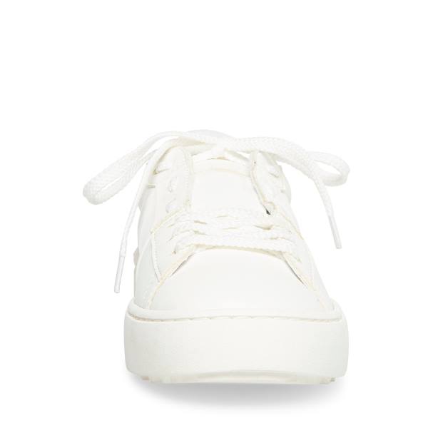 Steve Madden Keaton Women's Sneakers White | SM-961DZ