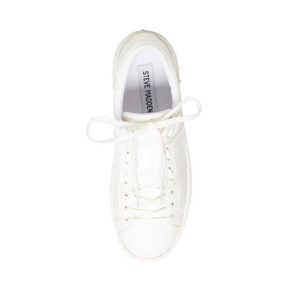 Steve Madden Keaton Women's Sneakers White | SM-961DZ