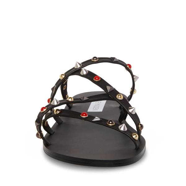 Steve Madden Kelsey Women's Sandals Black Multicolor | SM-820PJ