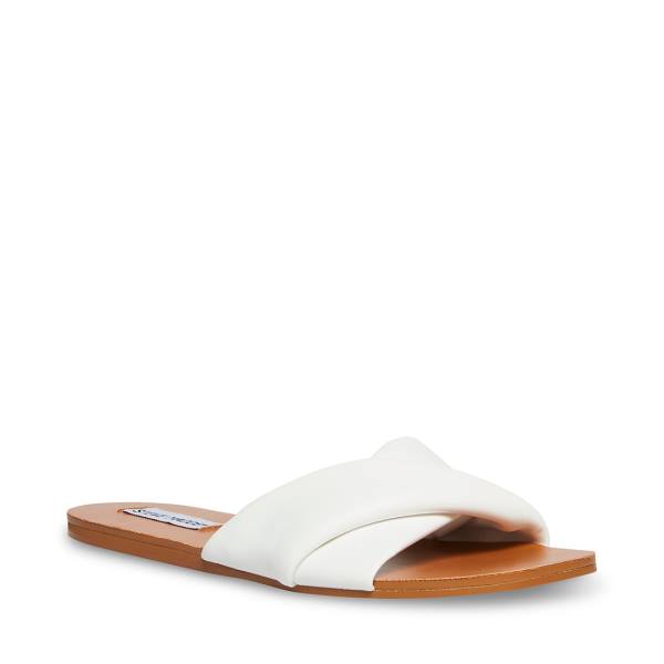 Steve Madden Kendria Women's Sandals White | SM-850PO