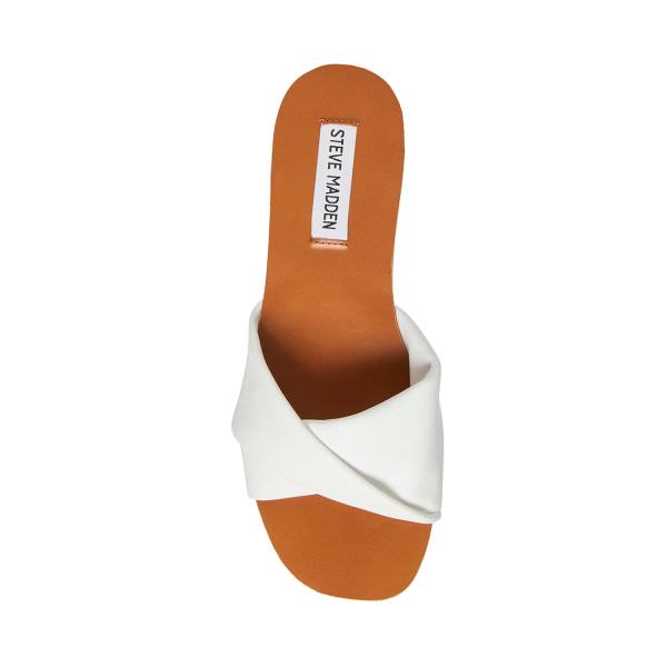 Steve Madden Kendria Women's Sandals White | SM-850PO