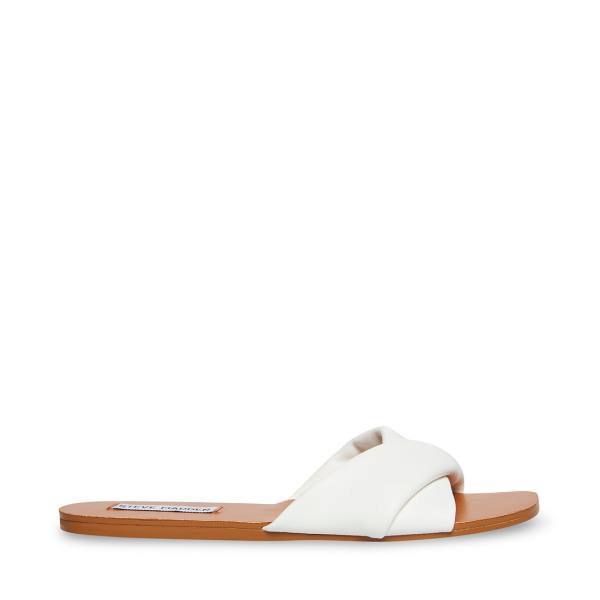 Steve Madden Kendria Women\'s Sandals White | SM-850PO