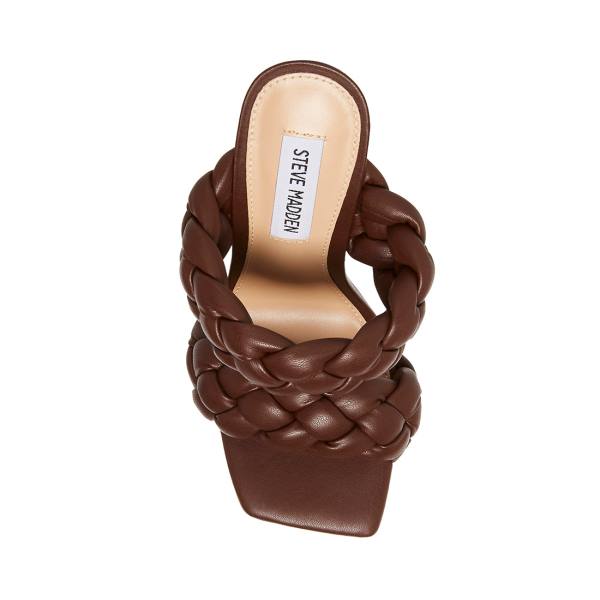 Steve Madden Kenley Women's Heels Brown | SM-514GT