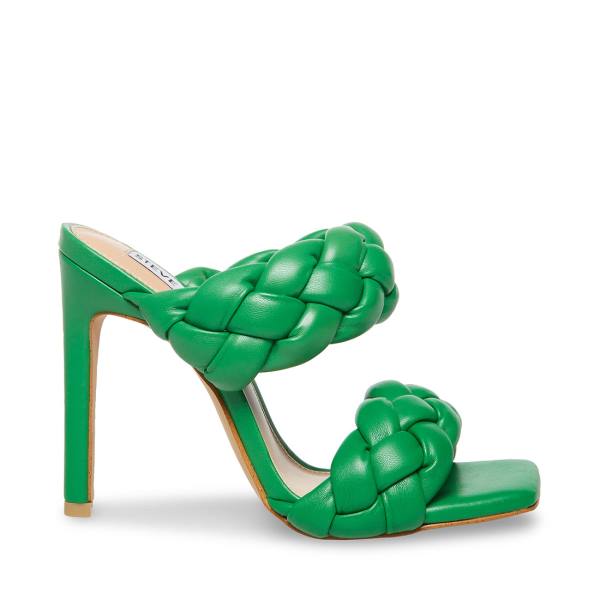 Steve Madden Kenley Women\'s Heels Green | SM-246MK