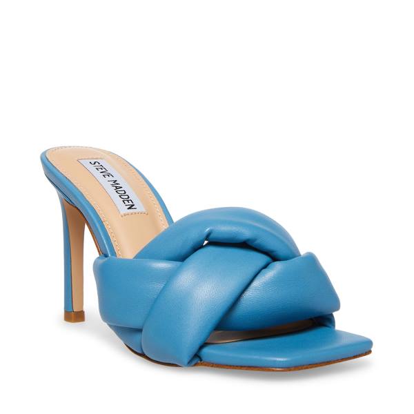 Steve Madden Kenzi Women's Heels Blue | SM-073EU