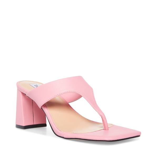 Steve Madden Lamorna Women's Heels Pink | SM-574JS