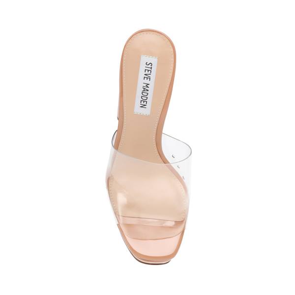 Steve Madden Lavanya Women's Heels Clear | SM-765QU