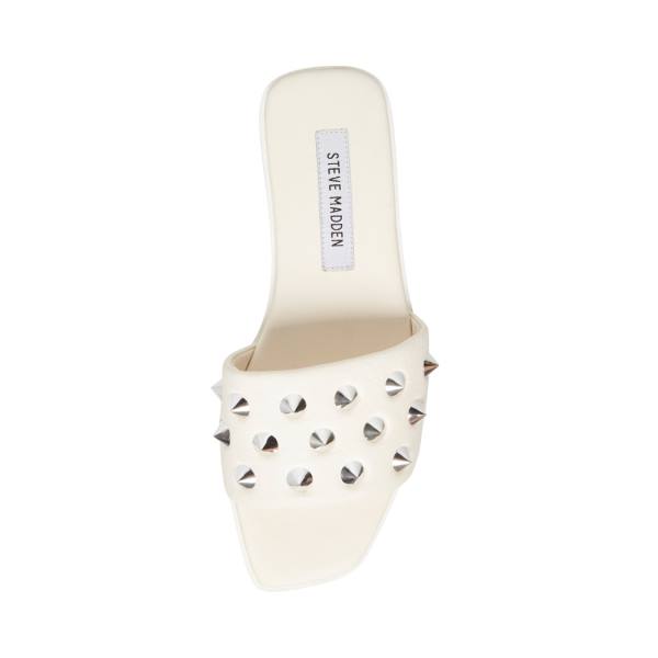 Steve Madden Laverne Bone Women's Sandals Beige | SM-874GX