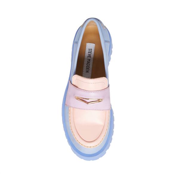 Steve Madden Lawrence Pastel Women's Loafers Multicolor | SM-106HW