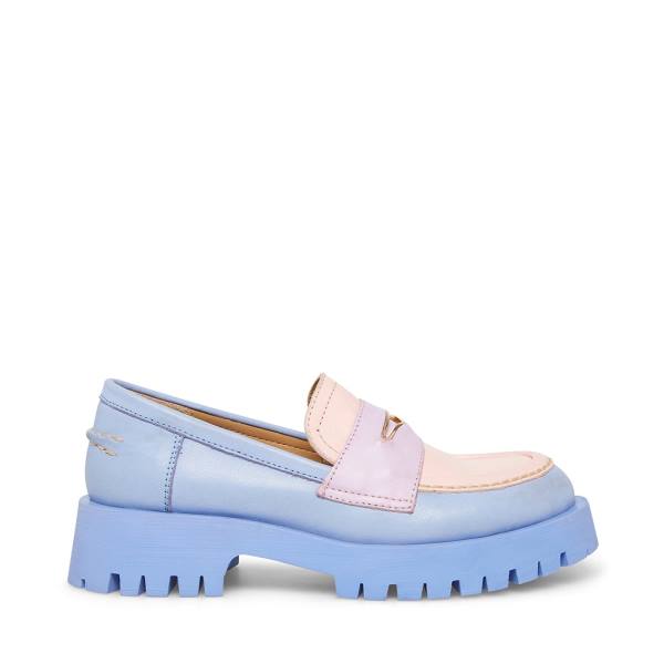 Steve Madden Lawrence Pastel Women\'s Loafers Multicolor | SM-106HW