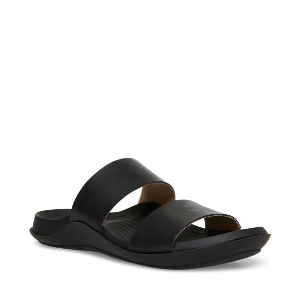 Steve Madden Libraa Paris Women's Sandals Black | SM-318DQ