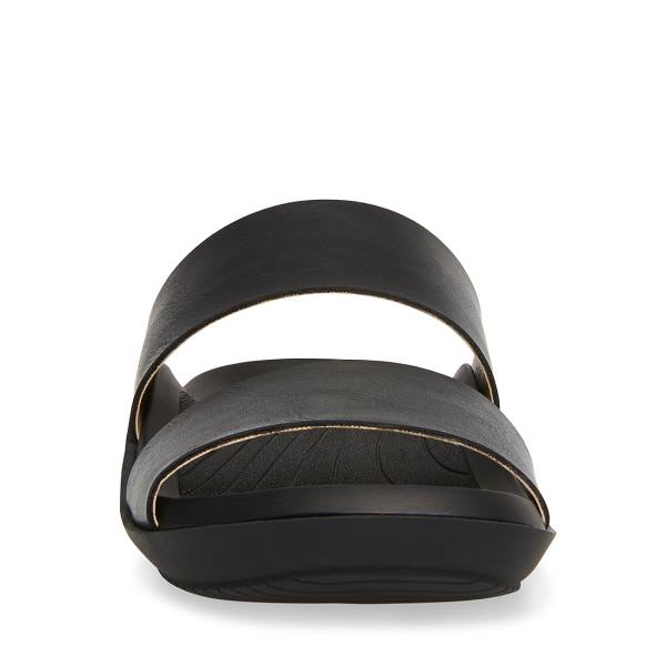 Steve Madden Libraa Paris Women's Sandals Black | SM-318DQ