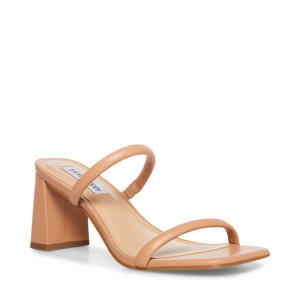 Steve Madden Lilah Tan Women's Heels Brown | SM-805WG