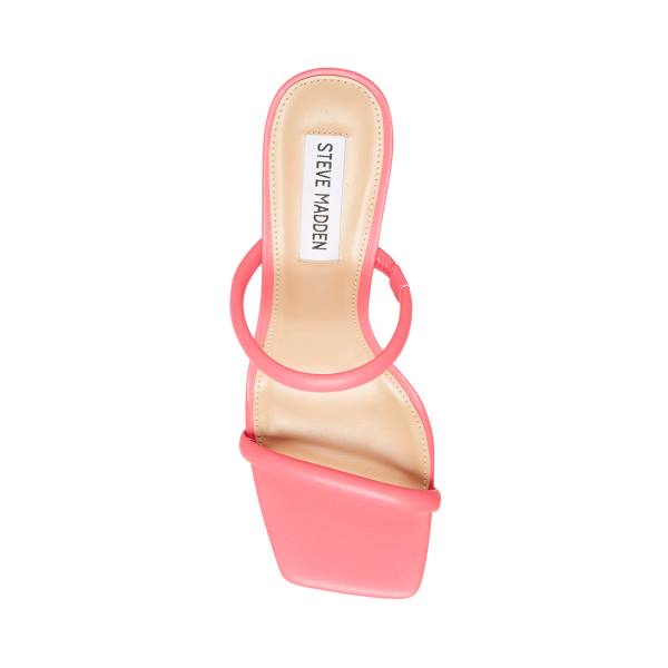 Steve Madden Lilah Women's Heels Pink | SM-710OL